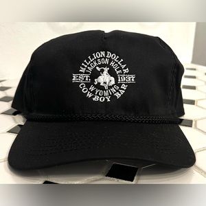 Million Dollar Cowboy Bar Unstructured Snapback Hat - Brand New!